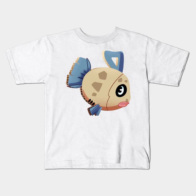 Fish. Kids T-Shirt by scribblekisses